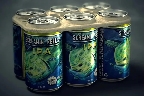 Cerveza: crean anillos para six packs que son comestibles para las tortugas